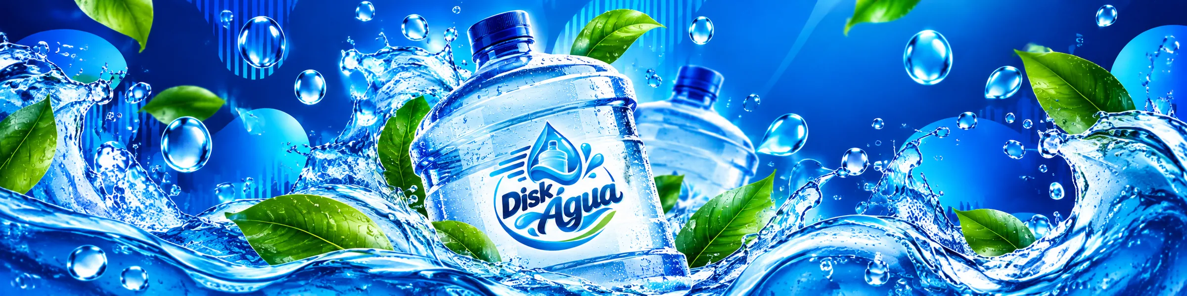 Banner Disk Água